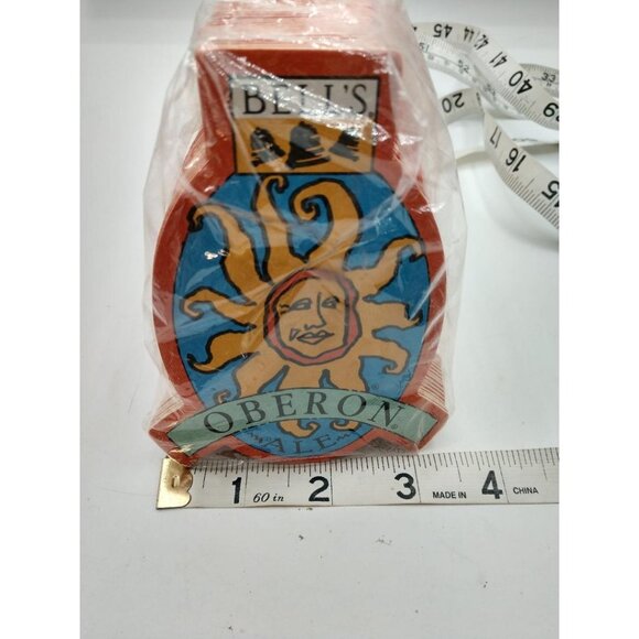 Bells Oberon Coasters - 4.5" Tall - Sunburst Design - Party Drinkware - Picture 2 of 5